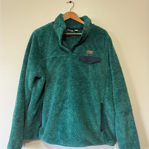 L.L. Bean Tops - Women's L.L.Bean Hi-Pile Fleece Pullover Size 1x